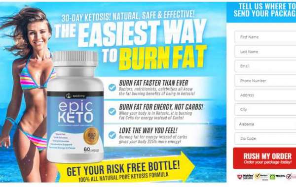 Epic Keto Diet - Fat Burner Pills To Get Slim And Attractive Figure!