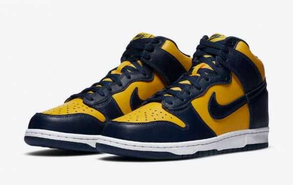 Nike Dunk High SP Michigan to Release on September 26, 2020