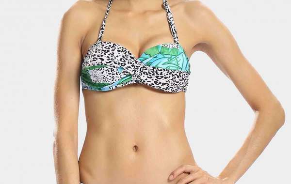 Halter Sleeveless Hollow Tie-Up Bikinis