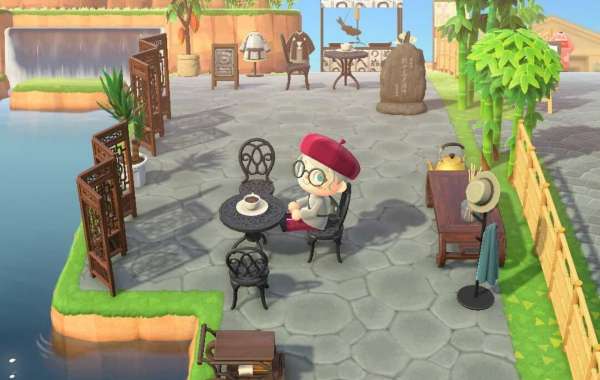 How about opening a coffee shop in Animal Crossing?