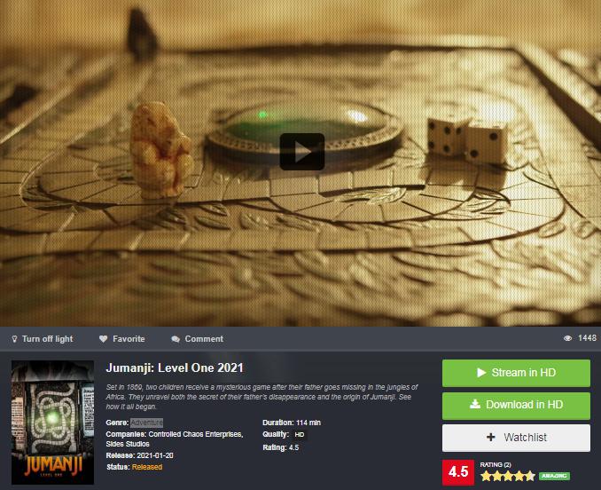 Full 2021 Watch Jumanji Level One Online For Free HD | La Silla Vacía