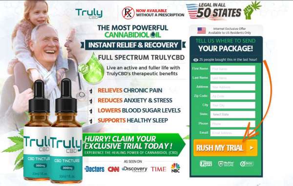 Truly CBD Oil– Reduce Stress, Depression & Pain Naturally!
