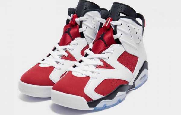 Air Jordan 6 "Carmine" CT8529-106 will be officially released on February 13th