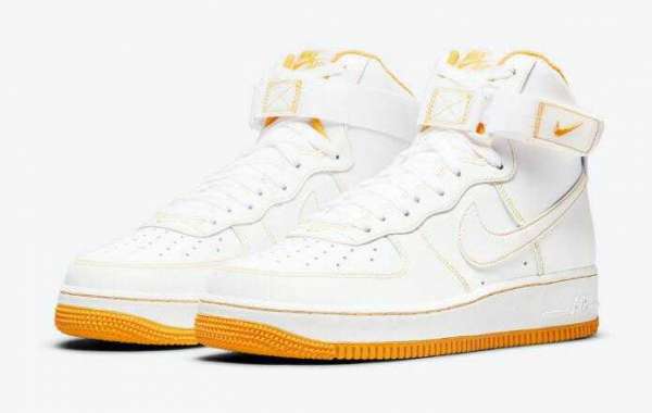 Nike Air Force 1 High Laser Orange Come Ready for 2021 Spring