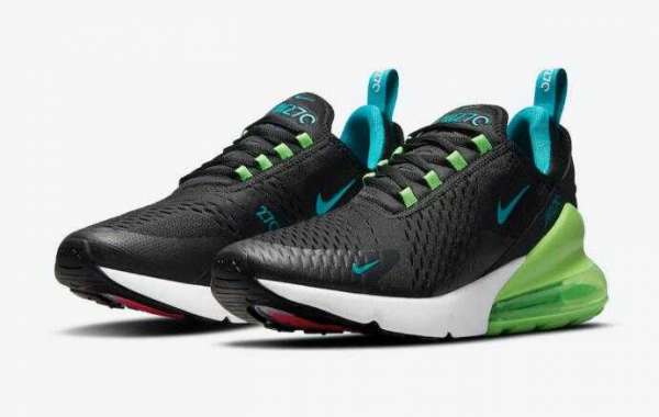 Latest Nike Air Max 270 Black Releasing With Neon Accents