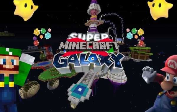 An avid builder has recreated every level from Super Mario Galaxy in Minecraft