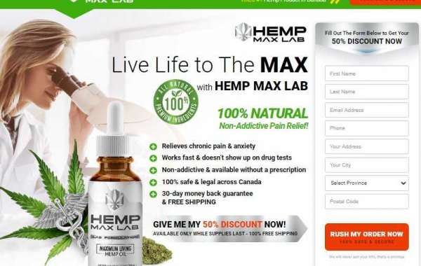 Hemp Max Lab : Reviews, Benefits, Is Hemp Max Lab Oil (CA) Safe To Use? Price & Where To Buy Hemp Max Lab ?