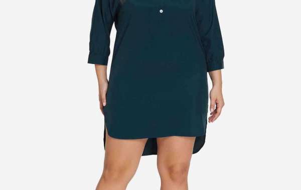 Round Neck Plain Lace Cut Out Long Sleeve Black Plus Size Dress