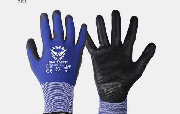 Analyze the benefits of wearing gloves