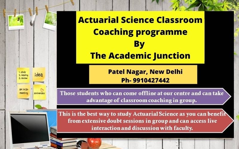 The Academic Junction: Actuarial Science Classes by Best Actuarial Science Institute- The Academic Junction