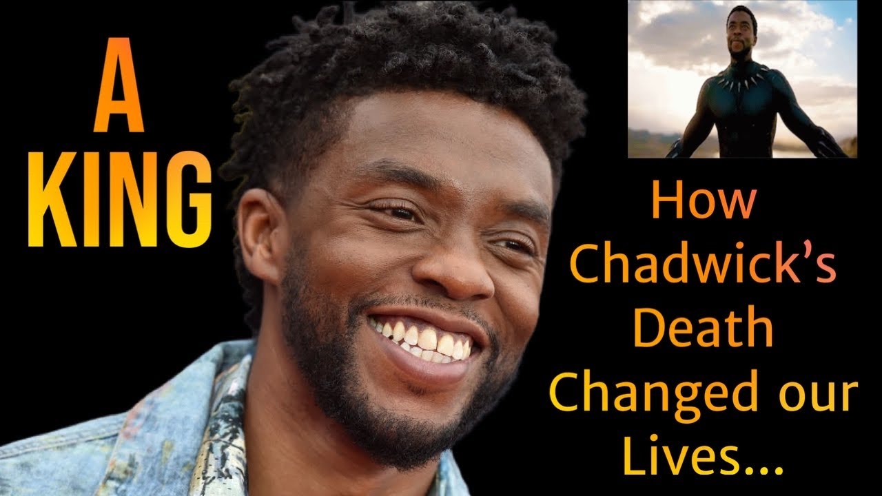 Our Reaction To Chadwick Boseman | How His Death Changed Our Lives - YouTube