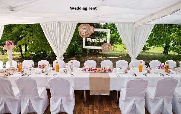 Using Tents for Your Wedding