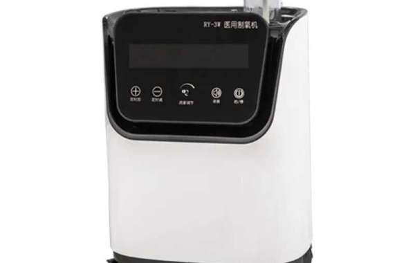 The medical oxygen concentrator does not need to store oxygen, but uses the surrounding atmosphere to provide supplement