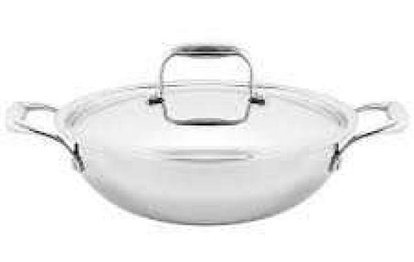 Tri Ply Stainless Steel Kadai