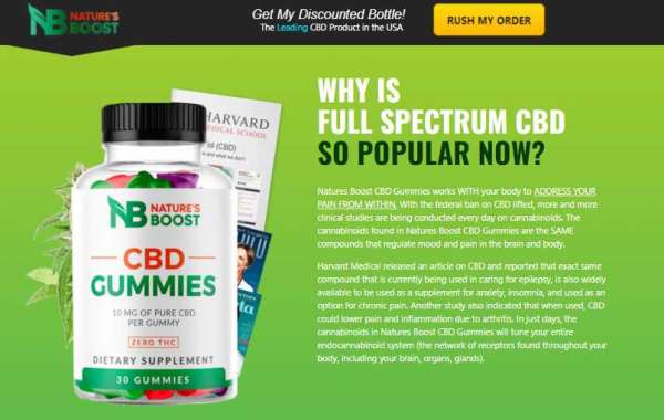 Natures Boost CBD Gummies:- [Reviews #2021] Pain Relief, Cherry Cubes, 100% Legit or Scam