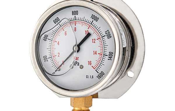 r manometer is a device used to measure the pressure applied in the fluid column, the fluid can also be a gas