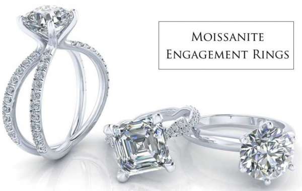 Moissanite Solitaire Ring