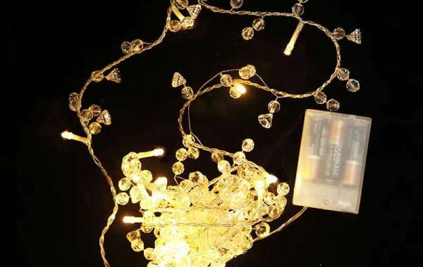 Sparkling Christmas lights accessories add a touch of brilliance to your home