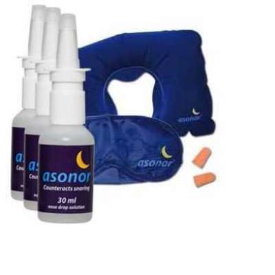3 Bottles of Asonor 30ml Anti Snoring Solution with Travel Kit Profile Picture