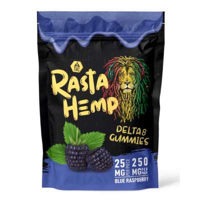 Rasta Hemp Delta 8 THC Blue Ras Gummies - 250MG Profile Picture