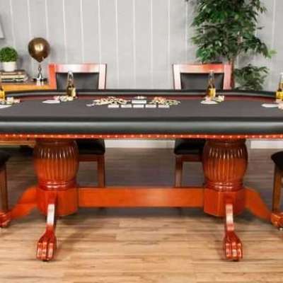 BBO Poker Tables Rockwell Oval Poker Table and Chair Set Profile Picture