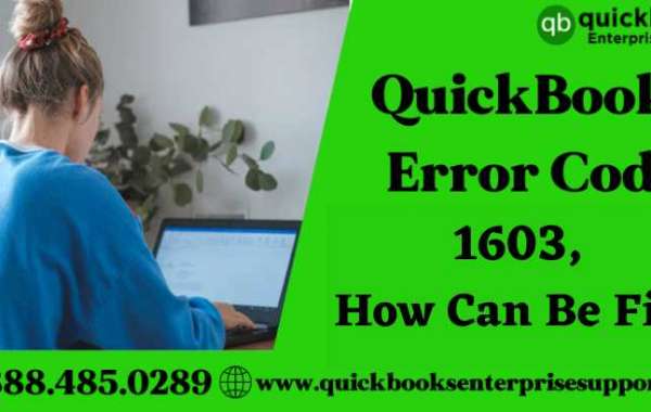 How to Fix QuickBooks Error Code 1603?