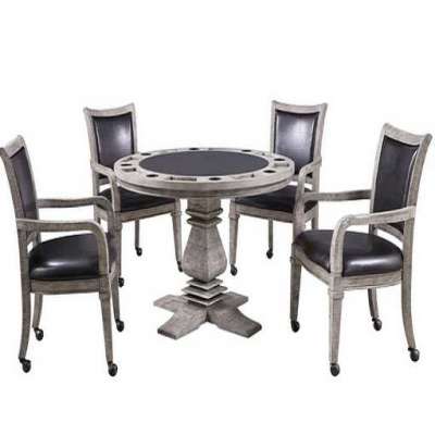 Hathaway Montecito Driftwood Poker Dining Table w/ Chairs Profile Picture
