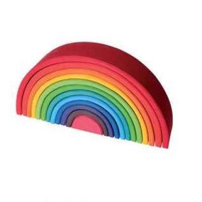 Buy Grimm's Large 12 Pieces Rainbow Tunnel Profile Picture