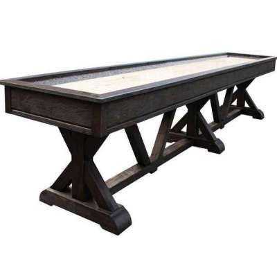 Buy Playcraft Brazos River Pro-Style Shuffleboard Table in Black Profile Picture