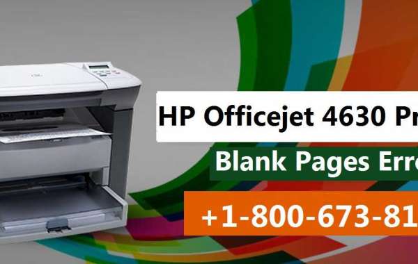How to Fix HP Officejet 4630 Printer prints blank pages