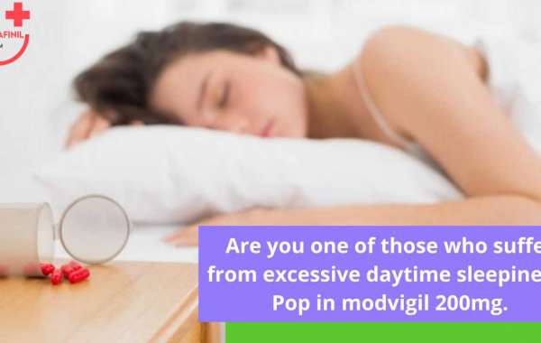 Are you one of those who suffer from excessive daytime sleepiness? Pop in Modvigil 200mg.