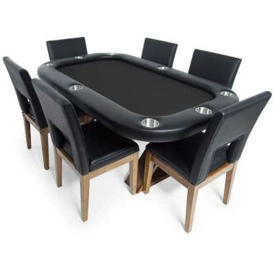 Buy BBO Poker Tables Helmsley Poker Dining Table and Chair Set Profile Picture