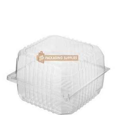Buy Plastic Clear Burger Container with Hinged Lid Profile Picture