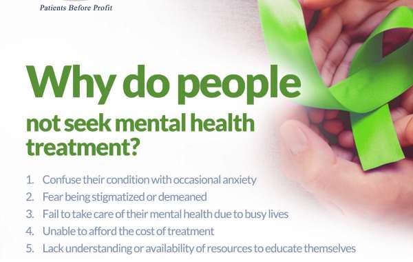 Why do People not Seek #MentalHealth Treatment?
