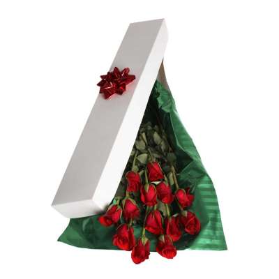 Buy Long Stemmed Red Roses Box Profile Picture