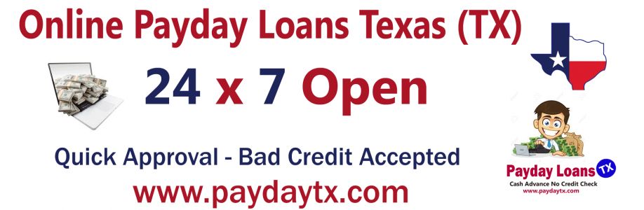 Online Payday Loans Texas Cover Image