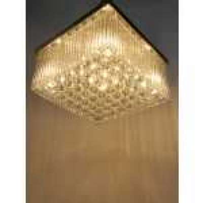 Transitional Silver Rodball crystal chandelier Profile Picture