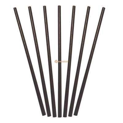 Buy Paper Straws Black Regular Profile Picture