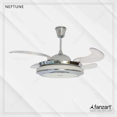 Buy Fanzart Neptune 44 Inch Simply Modern Remote Control LED Ceiling Fan Chrome At EMI Store Profile Picture