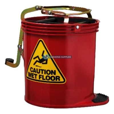 Buy Contractor Roller Wringer Mop Bucket in Red Profile Picture