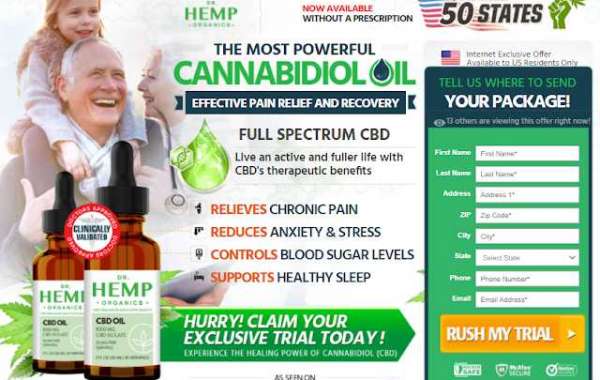 DR. Hemp Organics CBD Oil Benefits And How It's Kill Pain And Anxiety?