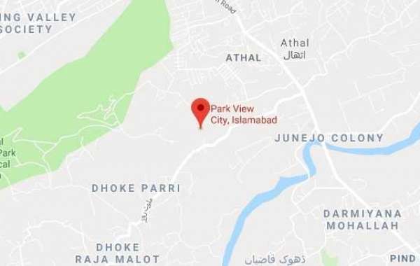 Map of Park View City Islamabad