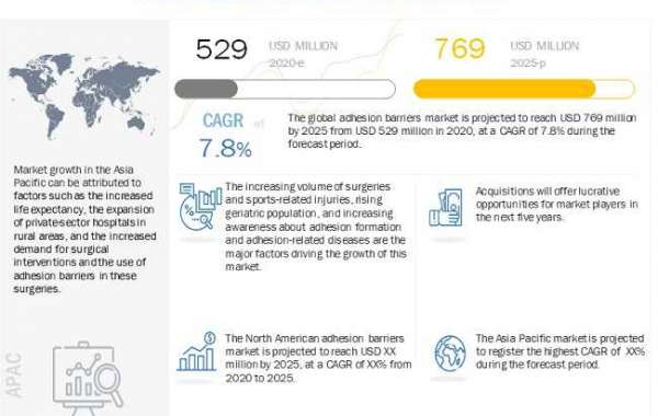 Adhesion Barrier : Analysis of Potential Market Opportunity Worth $769 million
