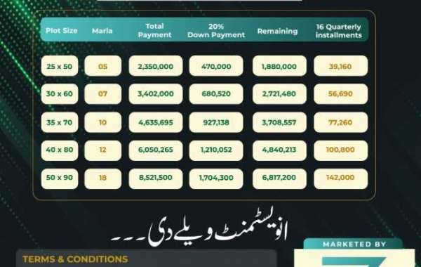 NEST City Wah Cantt Payment Plan