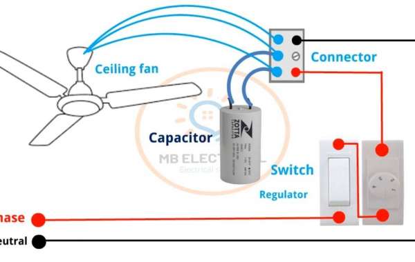 Capacitor ko ceiling fan se kaise connect karen?