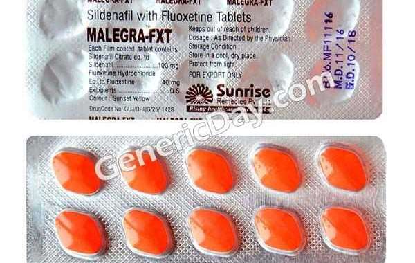 Malegra FXT pills at the trusted generic store
