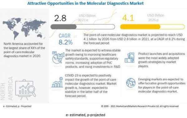 Point-of-Care Molecular Diagnostics : Analysis of Potential Opportunity Worth USD 4.1 billion by 2026