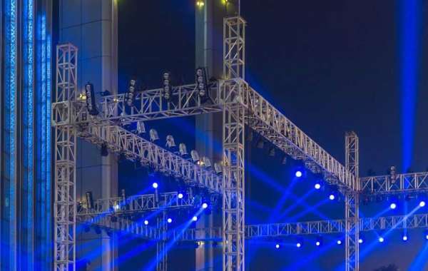 Main structure and characteristics of aluminum alloy stage truss