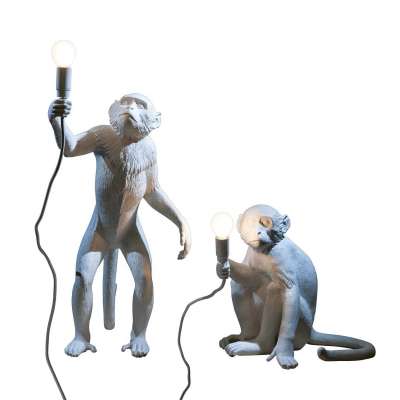 Monkey Lamps in White Profile Picture