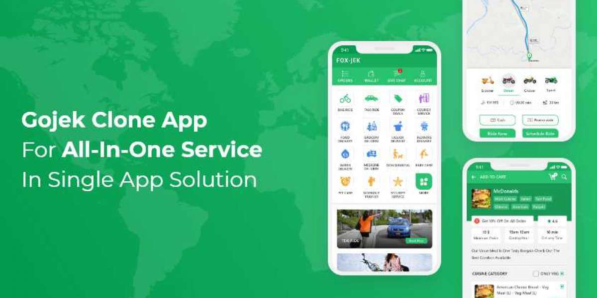 Gojek Clone App for all-in-one service in single app solution